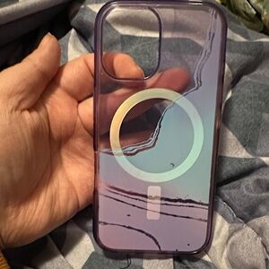 Purple iPhone 16 Case with MagSafe Compatibility Otterbox